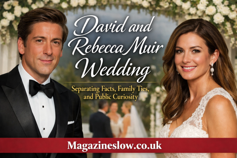 David and Rebecca Muir Wedding: Separating Facts, Family Ties, and Public Curiosity